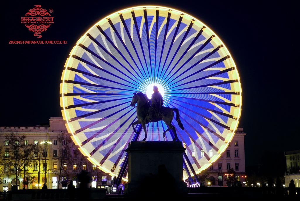 Ár Lanterns Bí linn i bhFéile Soilse Lyon