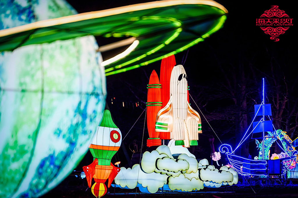 2 Space-themed Children’s lantern Decoration