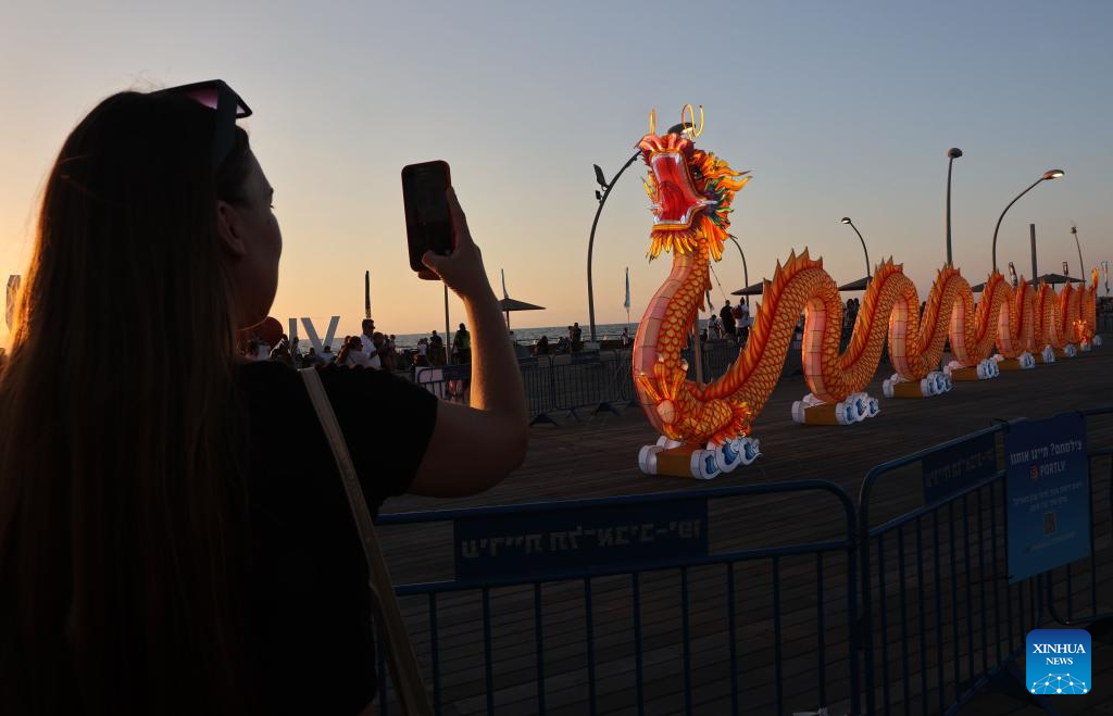 Chinese Lantern Exhibition sa Tel Aviv, Israel 1