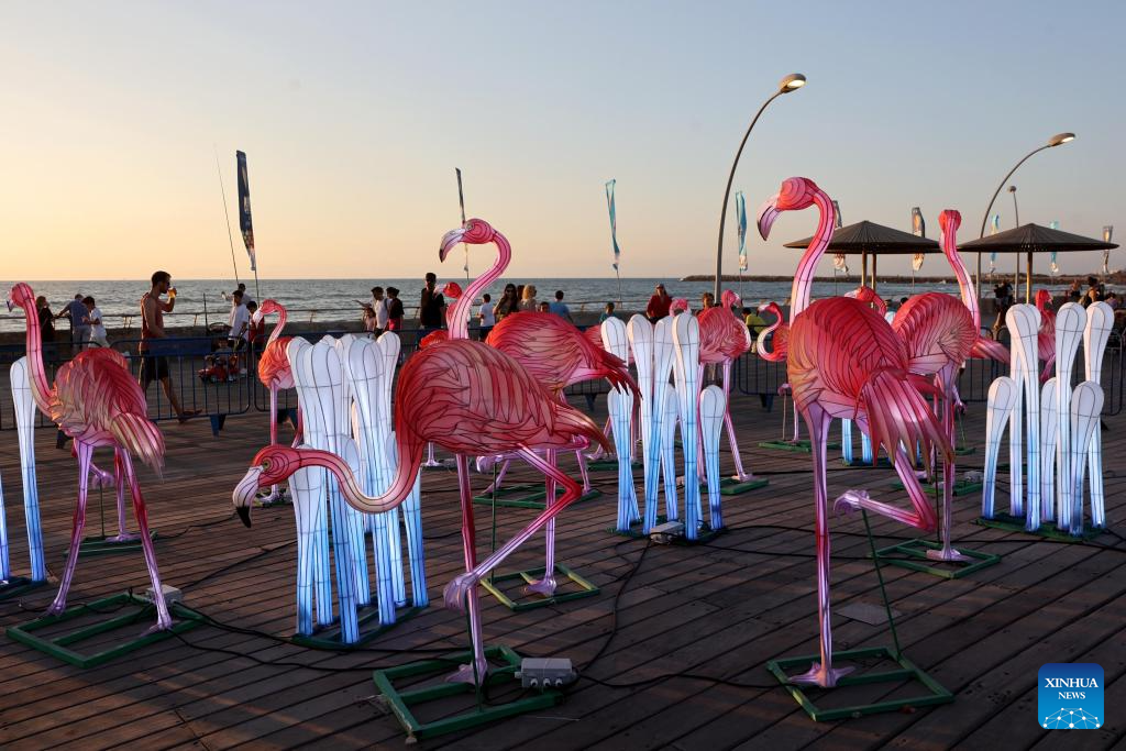 Exposició de fanals xinesos a Tel Aviv, Israel 9