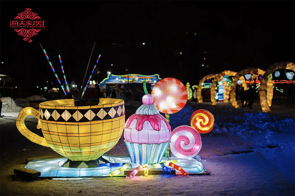 Fête des Lumières Imedemaa Alice au Pays des Merveilles 02