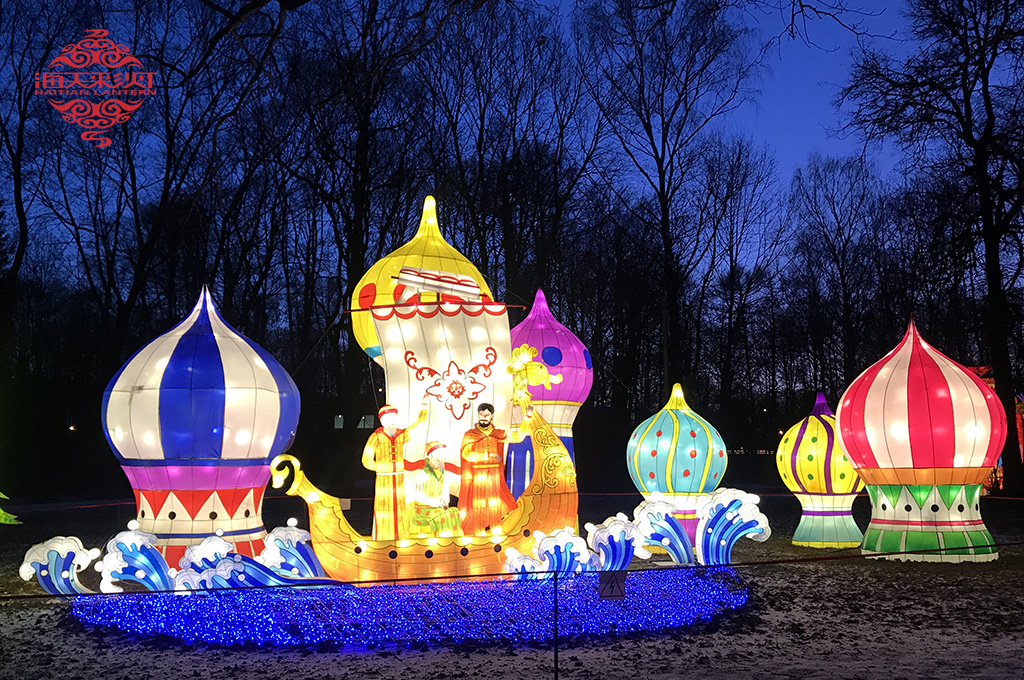 Lantern Festival sa St. Petersburg 2