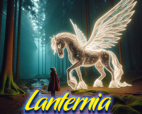 Internationalis "lanternia" festival aperuit ad mediocris fabula silva theme parcum in Italia