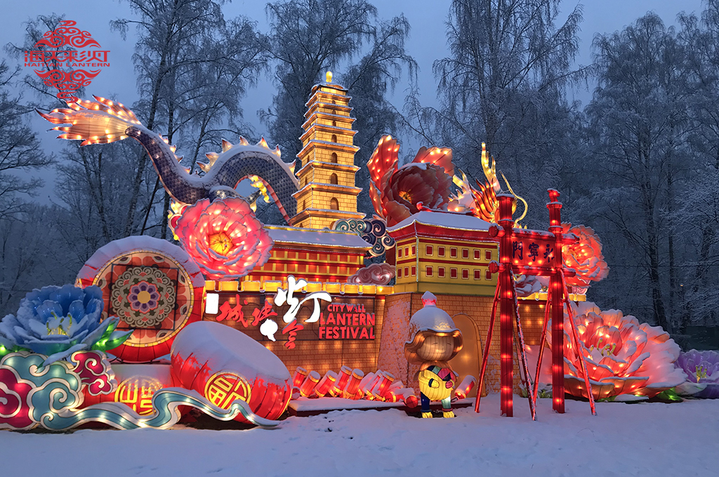 La belleza de las linternas chinas: una exhibición deslumbrante también en invierno 5