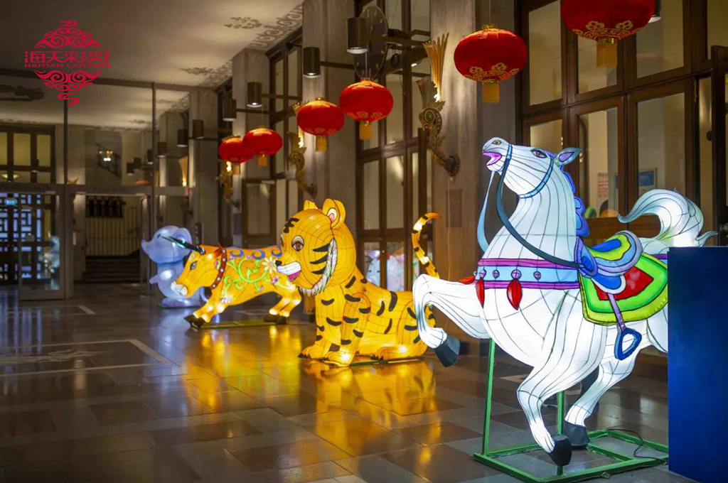 Zigong lanterns were displayed at the Spring Festival celebrations held in Sweden and Norway 1