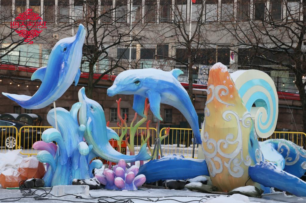 Zigong lanterns were displayed at the Spring Festival celebrations held in Sweden and Norway 7