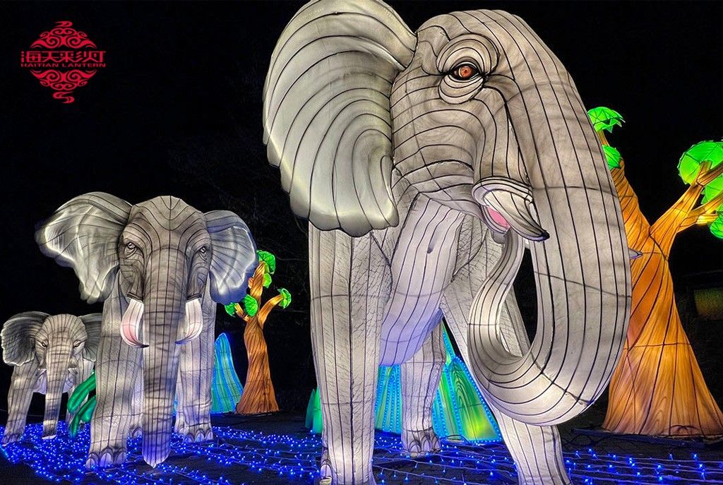 I-Ouwehands Dierenpark Magic Forest Light Night