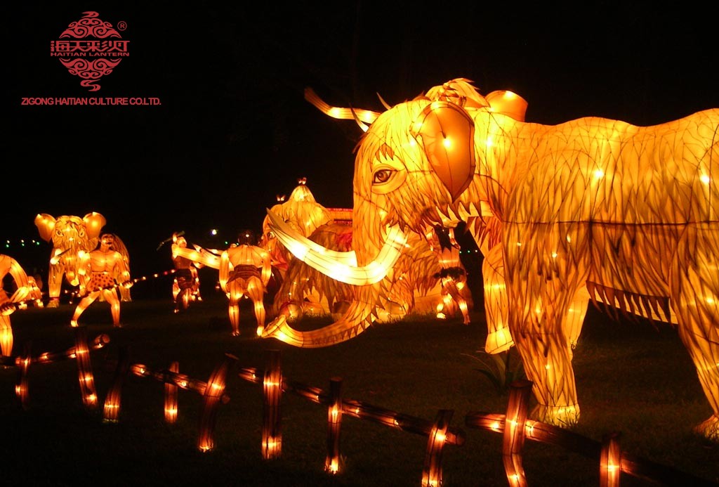 Safari aux lanternes de Singapour dans le jardin chinois