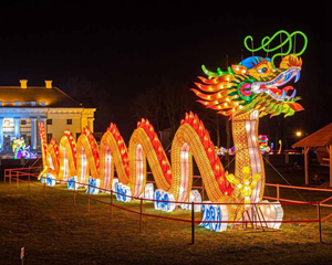 Pagbubukas ng Chinese lantern festival sa Lithuania